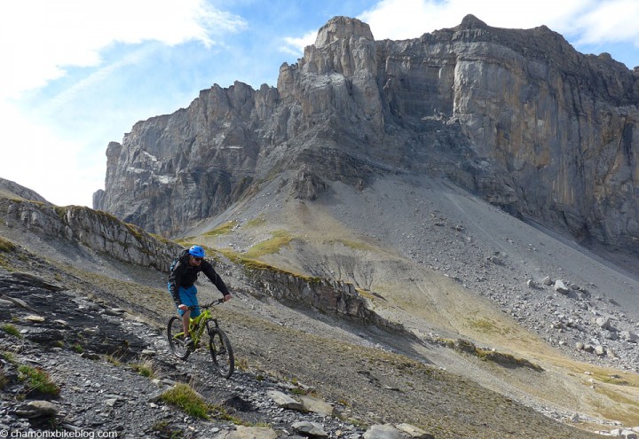 And leaving the Col d'Anterne. Down is better than up. And leaving the Col d'Anterne. Down is better than up.