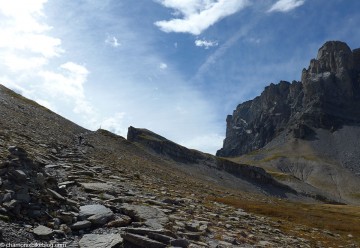 The joy of Sixt Start with a strong shot, end with a strong shot, Lorne descending from Col d'Anterne.