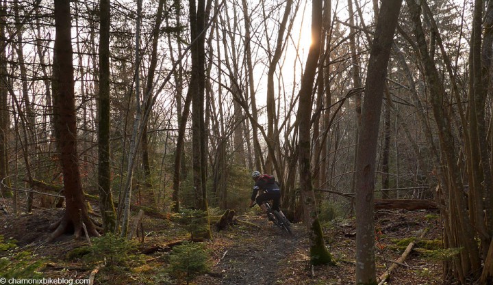 A jaded hack rides again Spence has been dreaming about bikes all winter, seems to have kept his technique sharp.