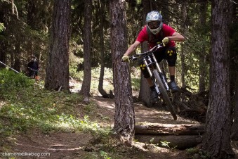 Pila, Near Perfect Spence: Making good use of the built features on the more natural trails